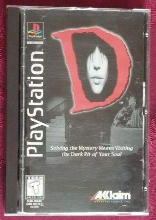 D Playstation 1 2 3 Ps1 Long Box Rare Complete Horror