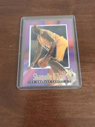 1996 - 97 Shaquille O’neal Skybox Ex - 2000 - Shaq Lakers 32 Rare