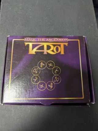 Mage: The Ascension Tarot Box Set,  1st Edition,  1995,  Rare Oop