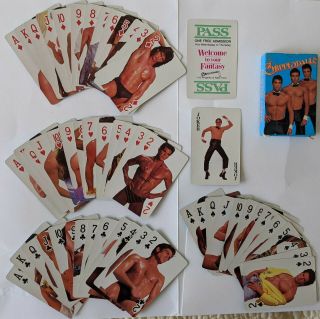 Rare Vintage 1988 Chipendale;s Playing Cards Complete