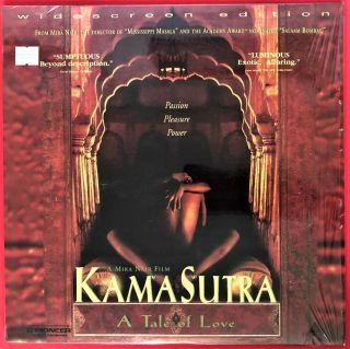 (rare) Kama Sutra A Tale Of Love - Widescreen Laserdisc Still In Shrink Wrap