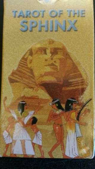 Tarot Of The Sphinx 1st Edition By Lo Scarabeo 1998 In Shrink Wrap Very Rare
