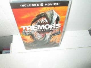 Tremors 1 2 3 4 5 & 6 Rare Horror Dvd Set Reba Mcentire Kevin Bacon