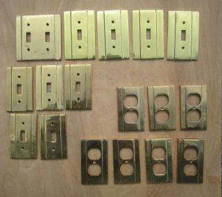 Antique Brass Light Switch & Outlet Covers