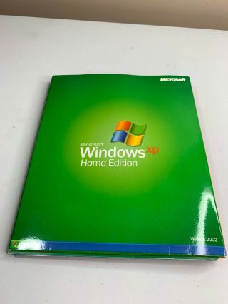 Windows Xp Home Edition Advantage Kit Complete Rare W/ Product Key
