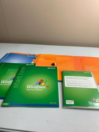 Windows XP Home Edition Advantage Kit Complete RARE w/ Product Key 2