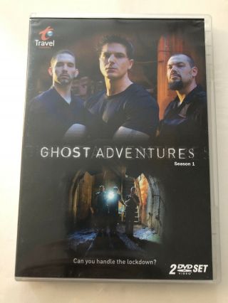 Travel Channel: Ghost Adventures - Season 1 (dvd,  2009,  2 - Disc Set) Rare Htf Oop