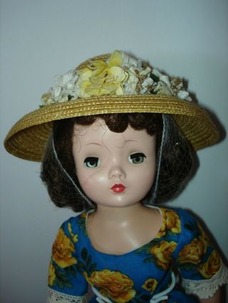 Madame Alexander Cissy Vintage Hat.  Or For Other 21 " Size Dolls