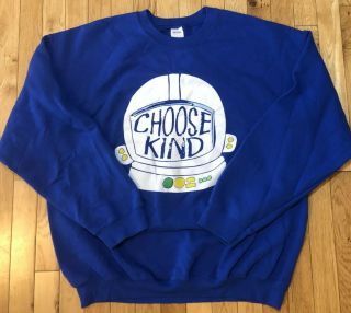 “choose Kind” Sweatshirt Shirt Wonder Movie Gildan Size Xl Euc Rare Promo Unisex