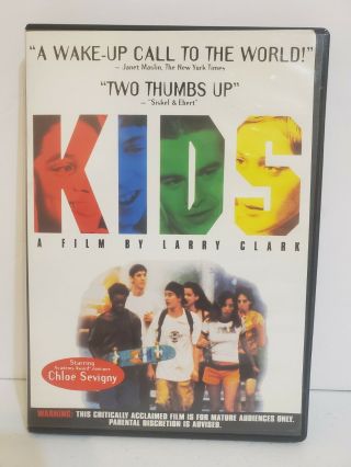 Kids (dvd,  2000,  Unrated) Oop & Rare.  Larry Clark,  Chloe Sevigny,  Rosario Dawson