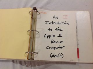 Rare 1982 Apple Iie Computer Testing Program Documentation Pre - Release Notes