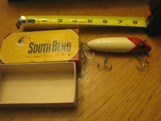 Vintage South Bend Bass - Oreno 973 W/box Fishing Lure L@@k