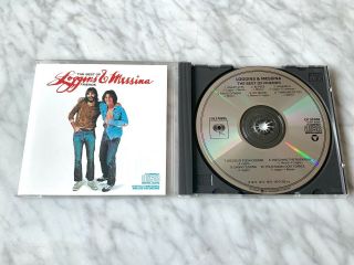Loggins & Messina The Best Of Friends Cd Dadc Press Columbia Ck 34388 Rare Oop