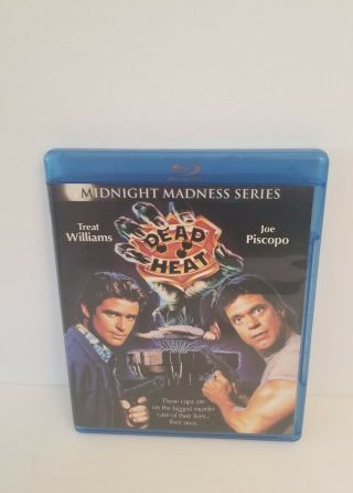 Dead Heat (blu - Ray) Oop Us Release 1st Edition Rare Midnight Madness Piscopo