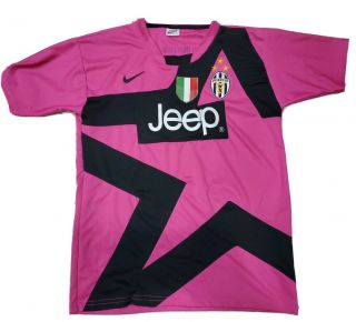 Ultra Rare Vintage Juventus Andrea Pirlo Pink Jersey Men 