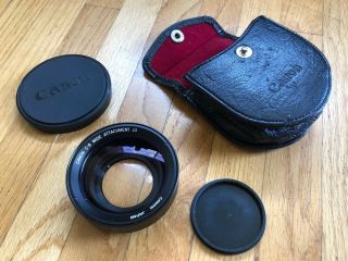 Rare Canon C - 8 Wide Angle Lens For Canon 514xl & 310xl 8