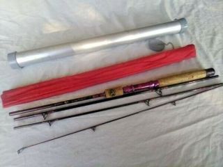 Vintage Rare Graphite Eagle Claw Trailmaster 4 Piece Fly/spinning Rod