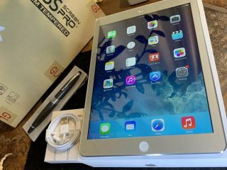 Apple Ipad Air 1st (16gb) Wi - Fi (a1474) 9.  7in/ Active Icl0ud {ios7 Rare}100