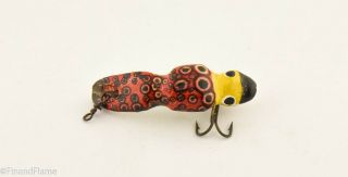 Vintage Rare Fly Rod Size Bud Stewart Lipped Wiggler Antique Fishing Lure Rk3