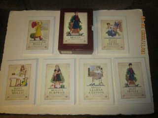 1st Edition Boxed Set American Girl - Molly - - 6 - Six Book - Pleasant Company