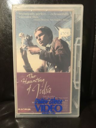 The Haunting Of Julia - Mia Farrow - Horror Vhs Tape Rare Magnum Entertainment