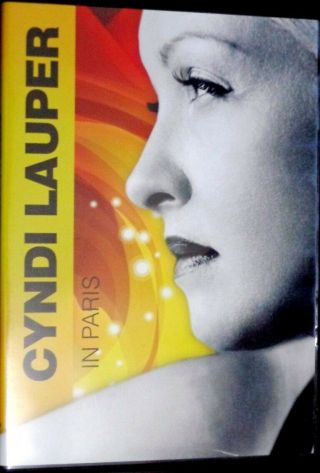 Cyndi Lauper Live In Paris Dvd 17 Tracks Rare