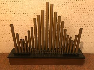 Rare Conn 145 Organ Pipe Speakers - Style 003 - Gold