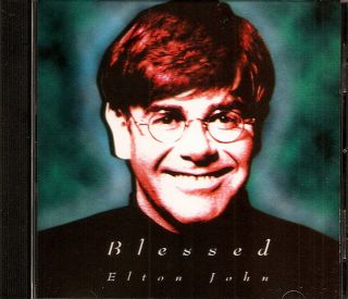 Elton John - Blessed (cd Promo 1995) Ultra Rare 3 Track Us Single