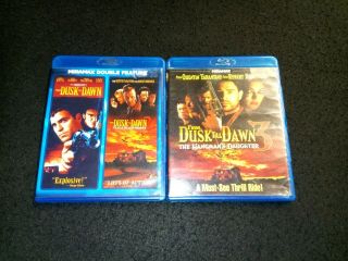 From Dusk Till Dawn 1,  2,  3 Blu - Ray Horror Quentin Tarantino Oop Rare Trilogy