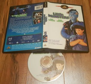 /1166\ Little Monsters Dvd From Mgm (howie Mandel,  Fred Savage) Rare & Oop
