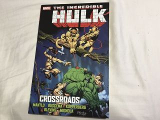 Incredible Hulk : Crossroads By Bill Mantlo (2013) Tpb Graphic Novel Rare Oop