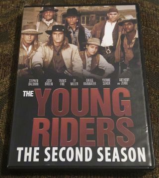 The Young Riders: Season Two Second 2nd Dvd 2013 4 - Disc Set Rare Oop