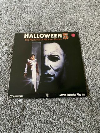 Halloween 5 - The Revenge Of Michael Myers Laserdisc - Very Rare Horror