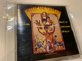 Enter The Dragon Bruce Lee Lilo Schifrin Japan Japanese Rare Cd Ost Soundtrack