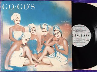 1981 Go Go’s “beauty And The Beat” Record Pic/lyric Sleev Irs 1st Press Rare Vg,