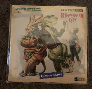 Adventures In Dinosaur City Laserdisc - Ultra Rare - Not On Dvd