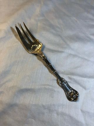 Antique Whiting Sterling Silver " Imperial Queen " Pickle Fork (old Style)