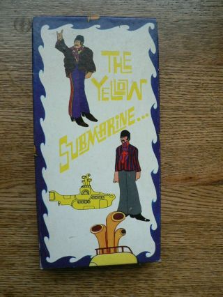 The Beatles 1968 Yellow Submarine Greeting Cards W/ Box Rare