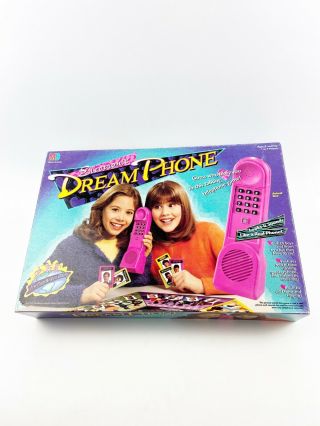 Rare Vintage 1990s Electronic Dream Phone Mb Board Game Milton Bradley