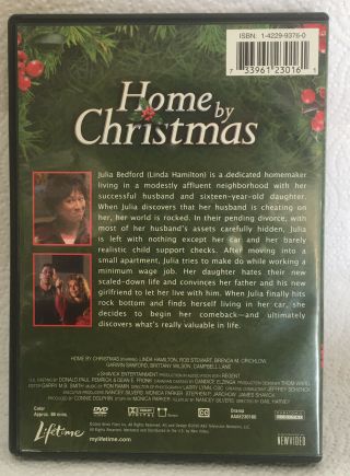Home By Christmas LIFETIME TV MOVIE DVD LINDA HAMILTON 2006 OOP RARE 2