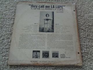 They call me La Lupe A mi me llaman la lupe LP Vinyl Records rare 2
