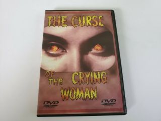 Curse Of The Crying Woman Dvd La Llorona Mexican Horror Rare Pre Owned