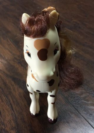 Bandai Strawberry Shortcake COOKIE DOUGH Scented Horse Filly w/Barrettes 2