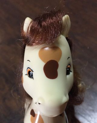 Bandai Strawberry Shortcake COOKIE DOUGH Scented Horse Filly w/Barrettes 3