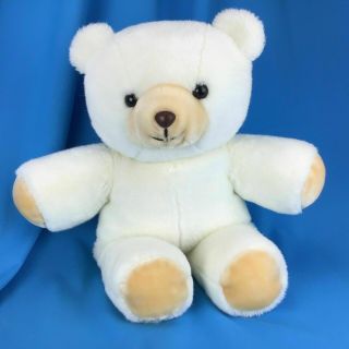 20” Gerber Tlc Tender Loving Care Cream White Teddy Bear Plush No Red Bow ❤