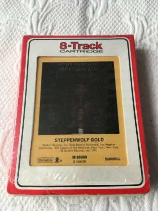 Rare 8 - Track Tape Steppenwolf Gold Cartridge Dunhill Magic Carpet Ride