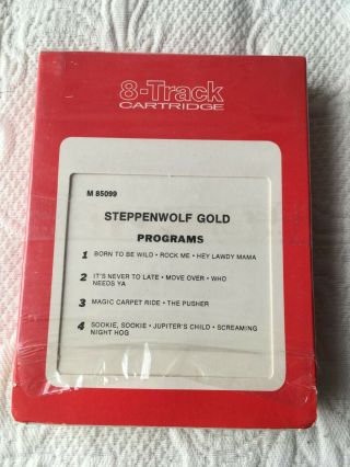 RARE 8 - Track Tape Steppenwolf Gold Cartridge Dunhill Magic Carpet Ride 2