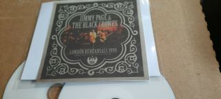 Jimmy Page The Black Crowes London Rehearsals 1999 2 Cd Cdr Led Zeppelin Rare