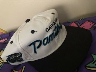 Rare Vintage Nfl Carolina Panthers Sports Specialties Hat White
