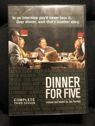 Dinner For Five The Complete 3rd Season Dvd Set Extremely Rare